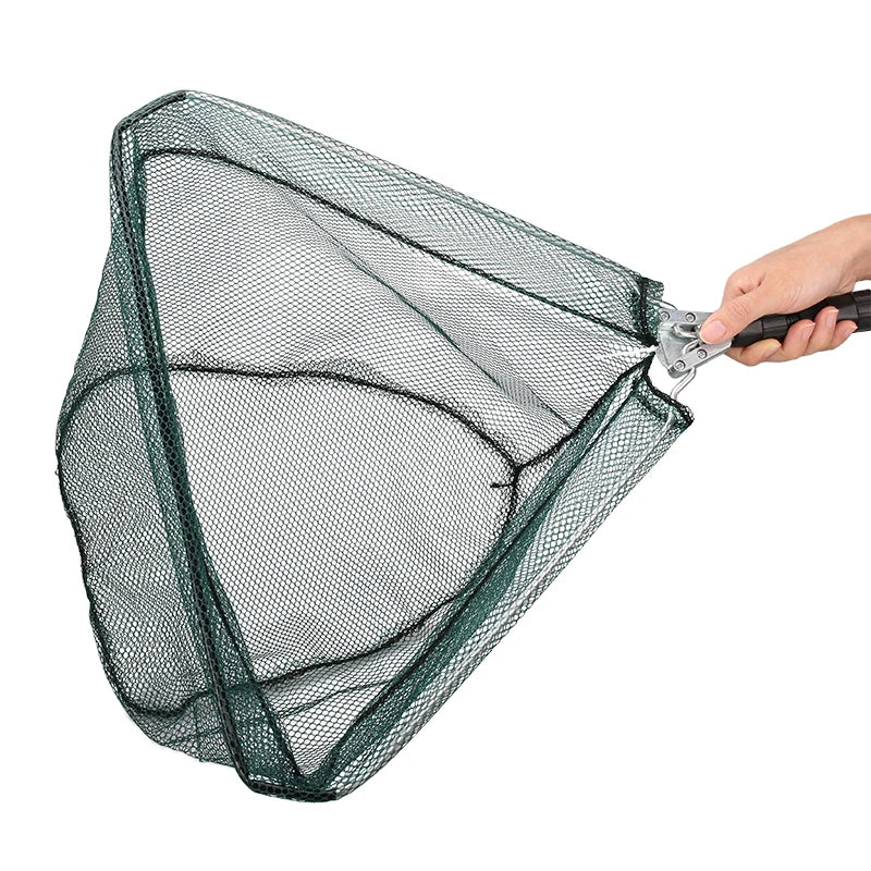 Telescopic Folding Landing Net – Extendable Fly & Carp Fishing Net