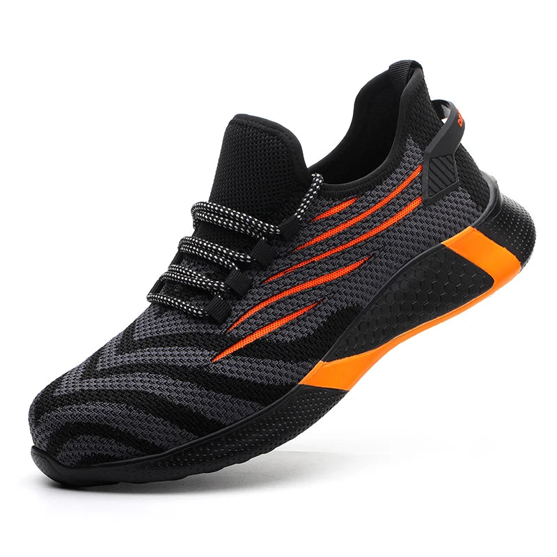Men’s Safety Work Shoes – Lightweight, Anti-Puncture, Indestructible Boots