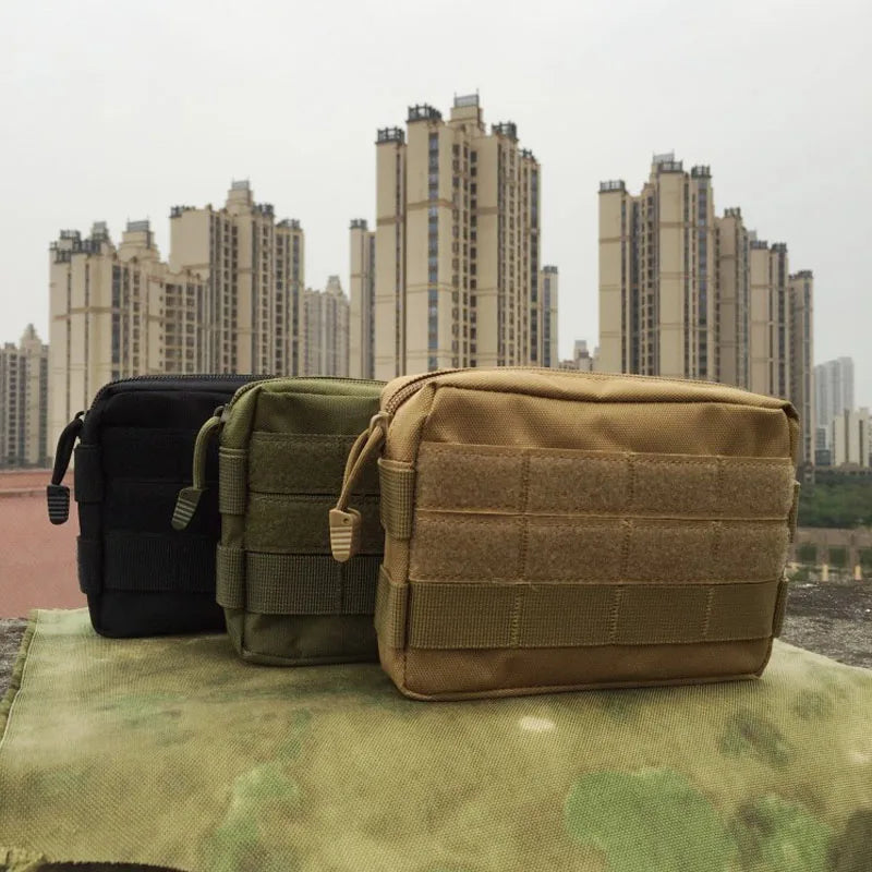 MOLLE Tactical EDC Waist Bag – Medical & Utility Belt Pouch
