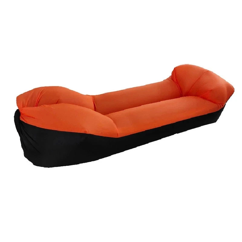 Trend Outdoor Products Fast Infaltable Air Sofa Bed Good Quality Sleeping Bag Inflatable Air Bag Lazy bag Beach Sofa 240*70cm