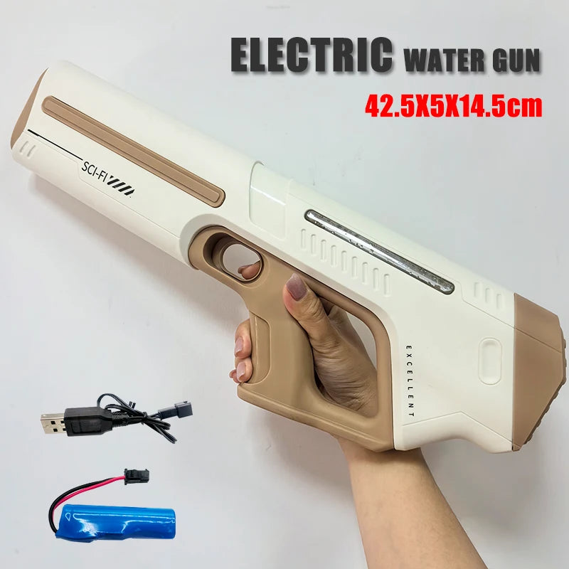 Electric High-Pressure Water Gun – Kids Summer Outdoor Toy