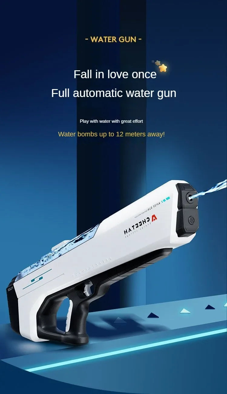 Electric High-Pressure Water Gun – Kids Summer Outdoor Toy
