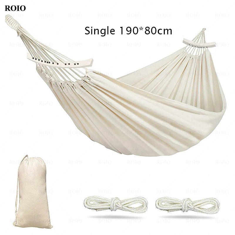 1-2 Person Portable Camping Hammock – Travel, Beach & Outdoor Hanging Bed