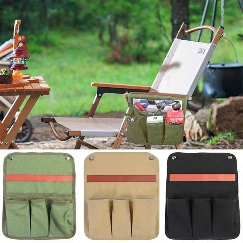 Outdoor Camping Chair Side Storage Bag