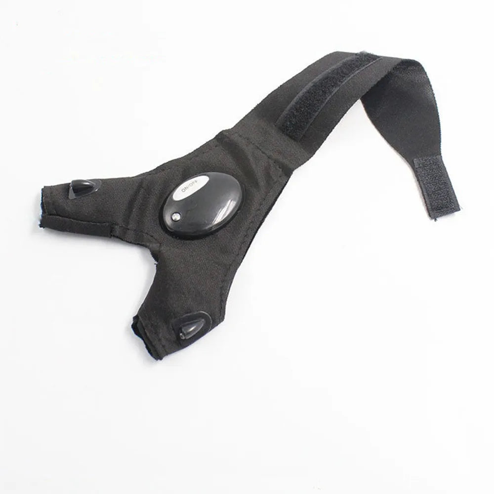 LED Fingerless Fishing & Cycling Gloves – Light-Up Gloves for Outdoor Activities