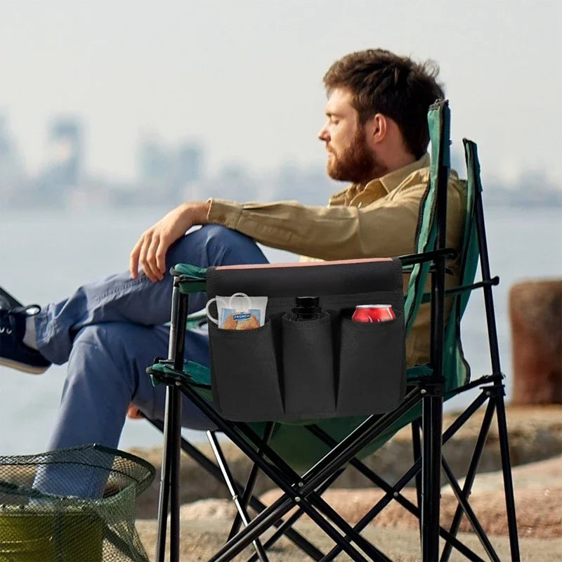 Outdoor Camping Chair Side Storage Bag