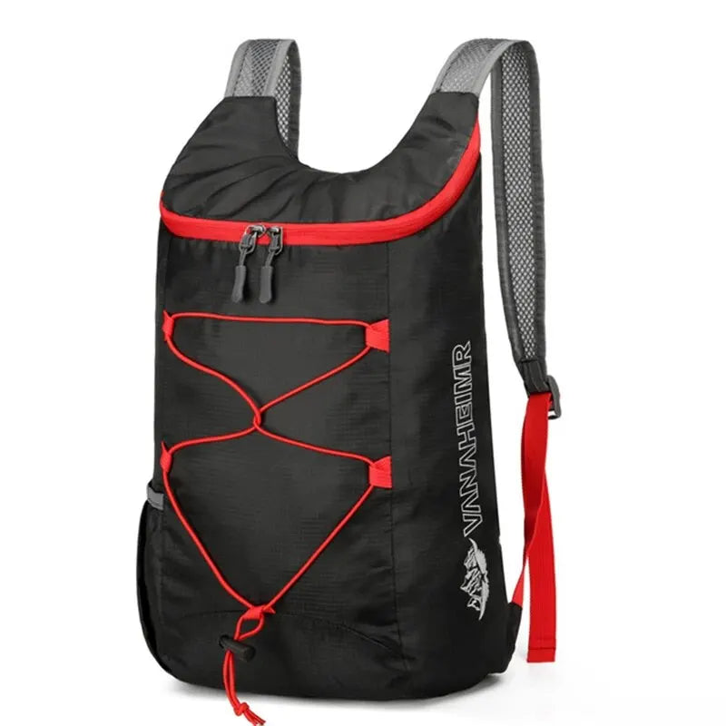 Multifunctional Folding Backpack – Lightweight Waterproof Nylon Sports Bag