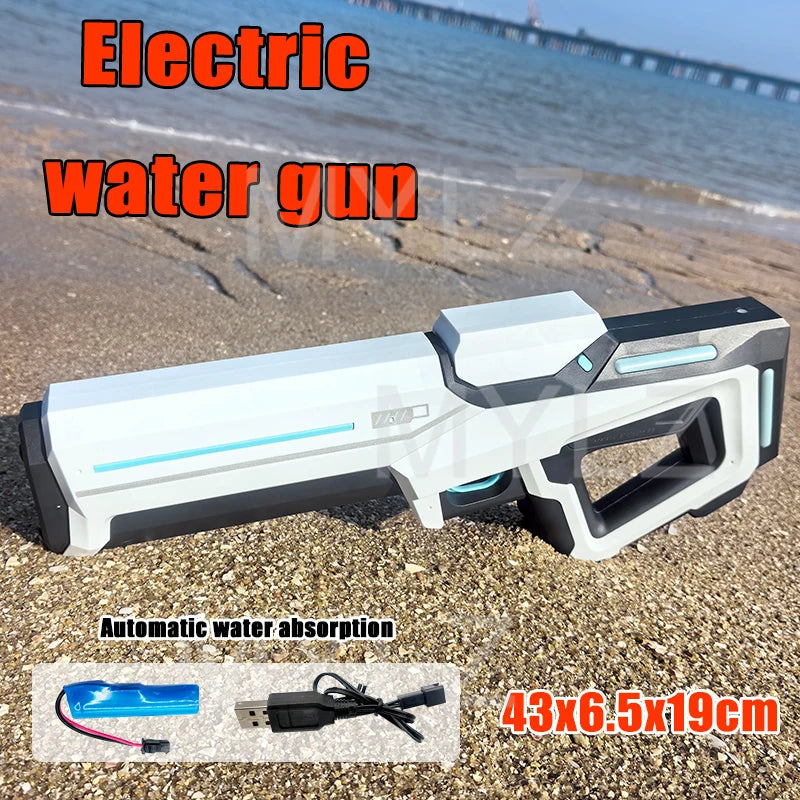 Electric High-Pressure Water Gun – Kids Summer Outdoor Toy