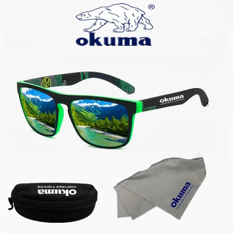 Okuma Polarized Sunglasses UV400 – Unisex Outdoor Sunglasses for Hunting, Fishing & Sports