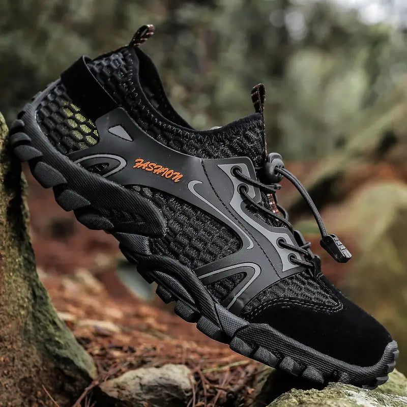 Outdoor  Anti-slip Wear-resistant Shoes for Men Hiking Jogging