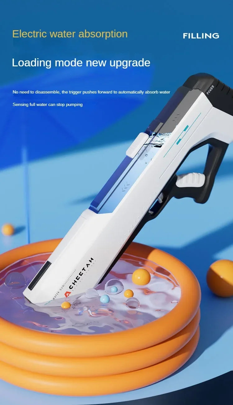 Electric High-Pressure Water Gun – Kids Summer Outdoor Toy