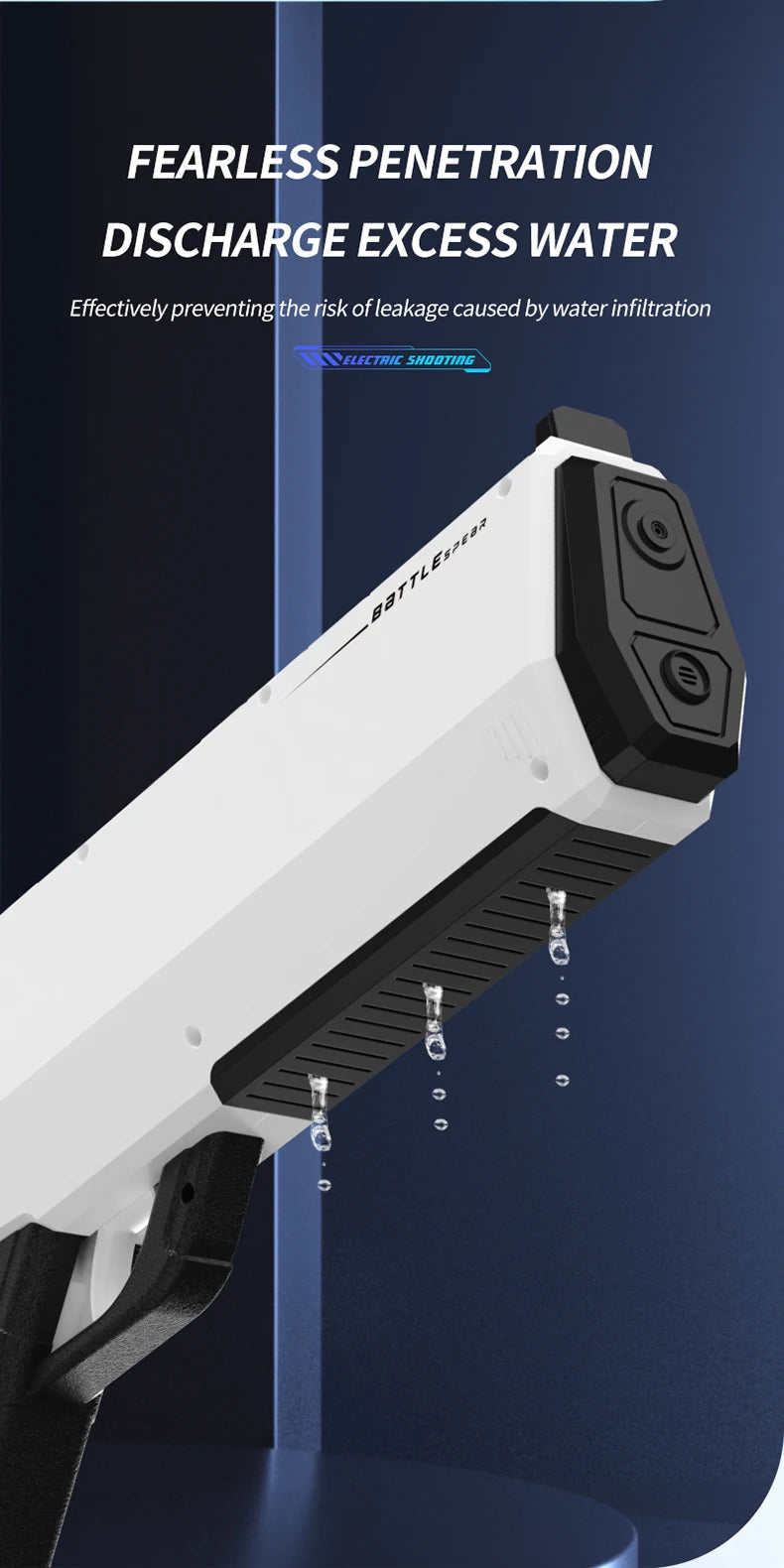 Electric High-Pressure Water Gun – Kids Summer Outdoor Toy