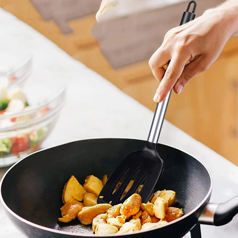 2-Piece Silicone Spatula Set – Heat-Resistant Nonstick Kitchen Cooking Tools