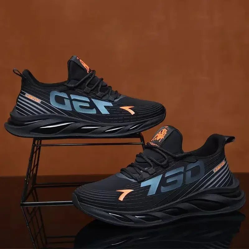 2025 Men’s Casual Sneakers – Slip-On Breathable Running & Walking Shoes