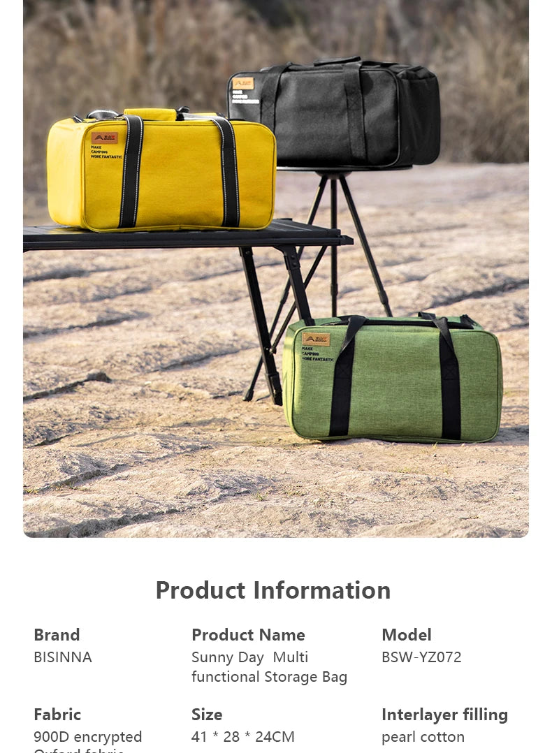 26L Camping Storage Bag – Gas Bottle, Cookware & Gear Organizer