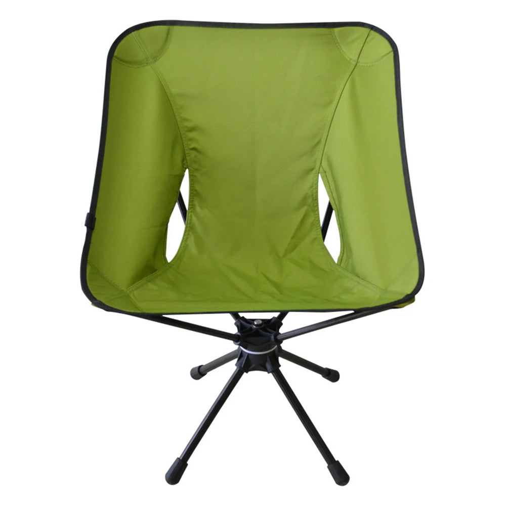 Rotatable Outdoor Folding Chair – Lightweight Camping, Beach & Fishing Chair with Carry Bag