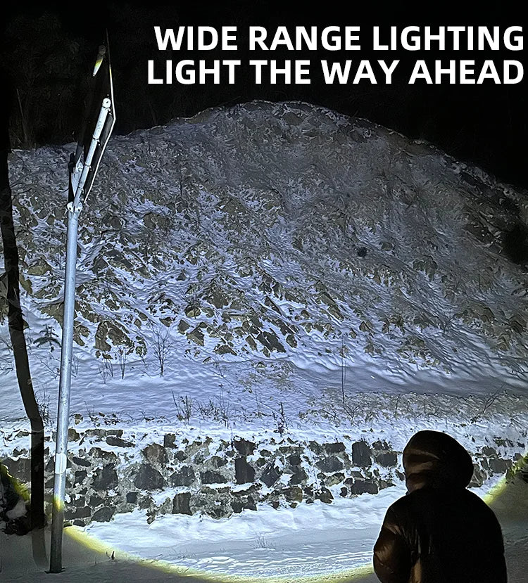 Super Bright LED Flashlight – Rechargeable Portable Torch for Outdoor & Emergency Use