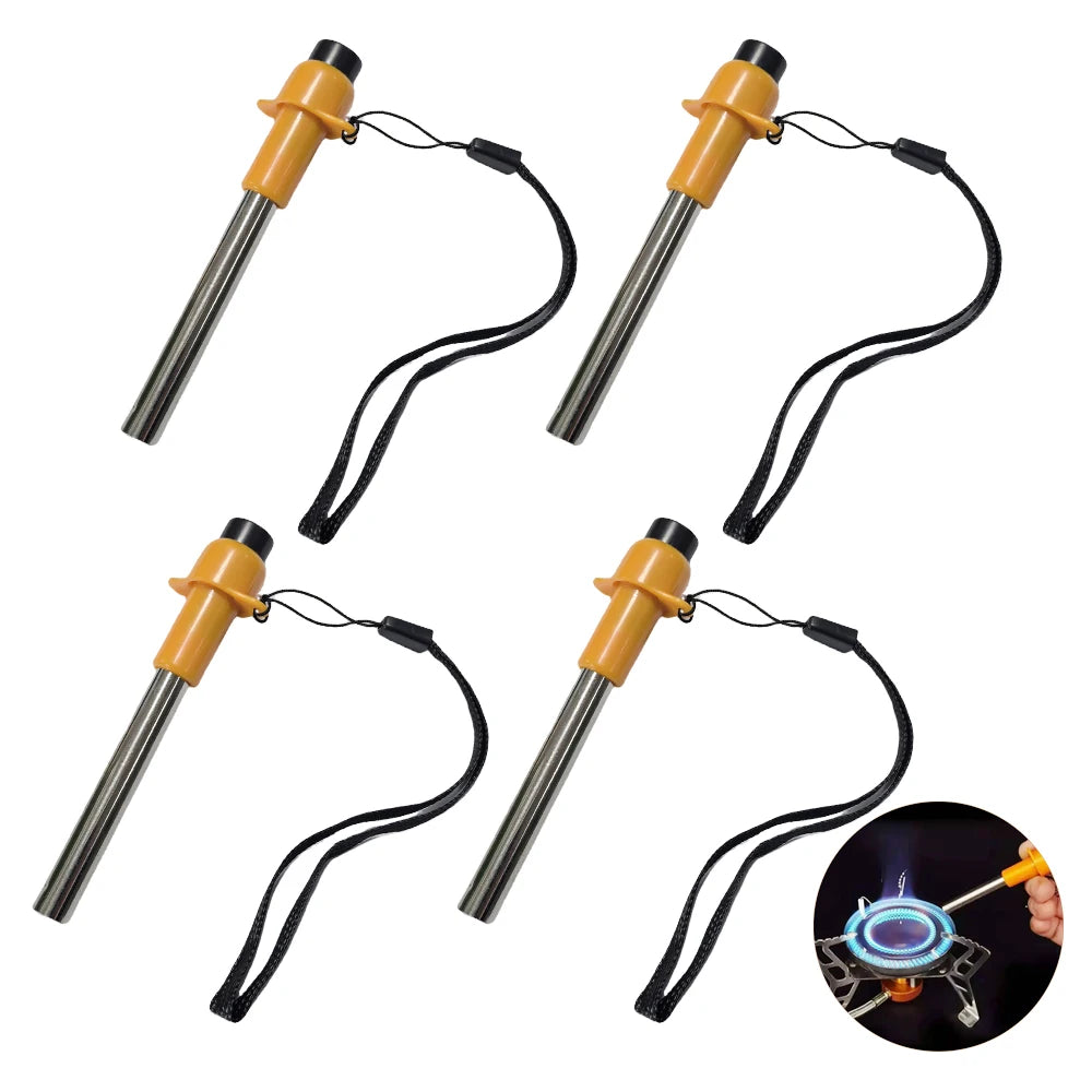 1/4Pcs Mini Electric Igniter – Portable Camping & Kitchen Piezoelectric Igniter for Stove, BBQ, Hiking