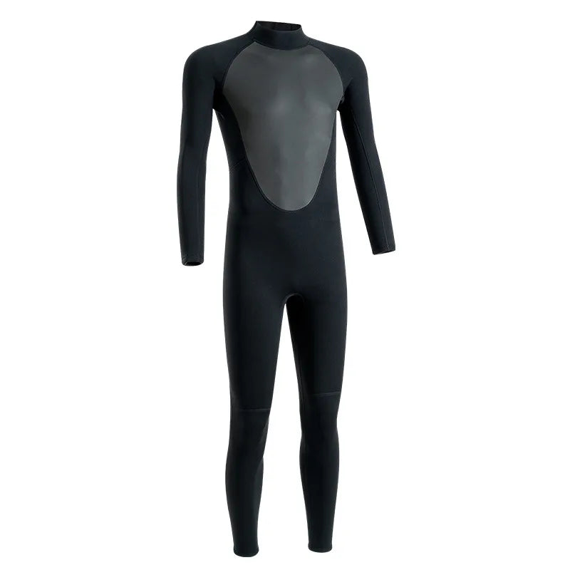 Men’s 3mm Neoprene Wetsuit – Full Body Diving & Surfing Suit