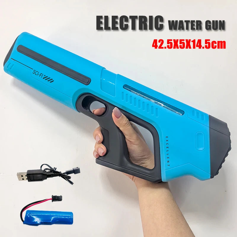 Electric High-Pressure Water Gun – Kids Summer Outdoor Toy