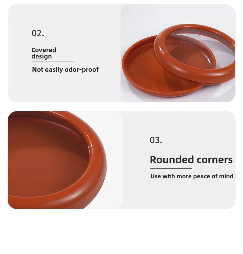 Silicone Food Storage Box – Stackable Leak-Proof Fruit & Vegetable Keeper