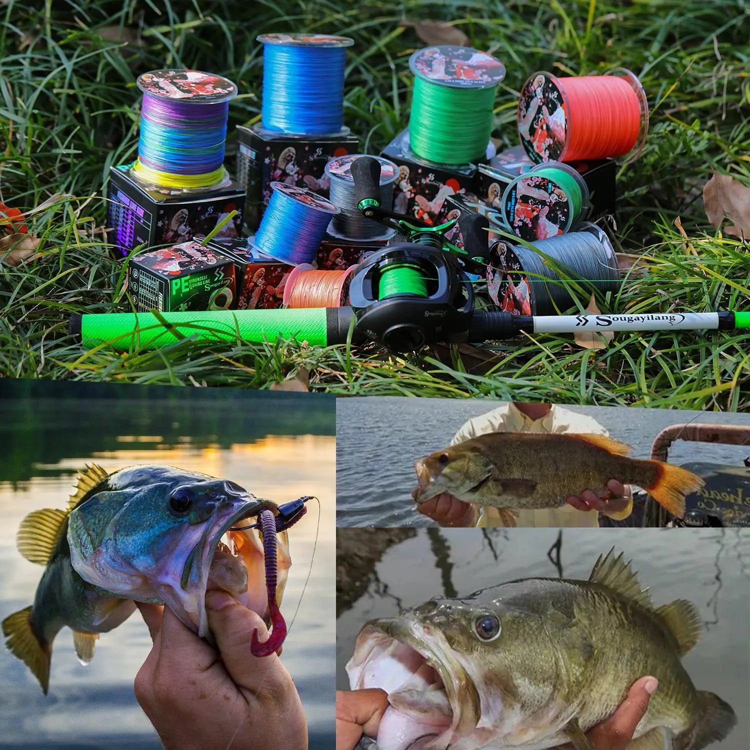 Multifilament Japan Fishing Lines X8 Fishing Line Braided Wire Bass Carp Fishing    2/2