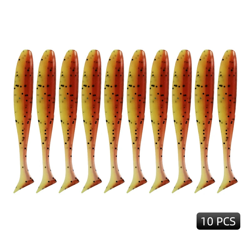 MEREDITH Easy Shiner Soft Fishing Lures – 50-100mm