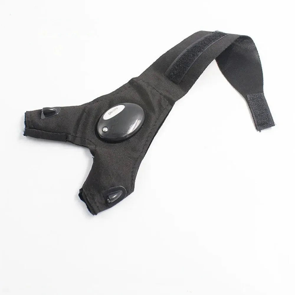 LED Fingerless Fishing & Cycling Gloves – Light-Up Gloves for Outdoor Activities