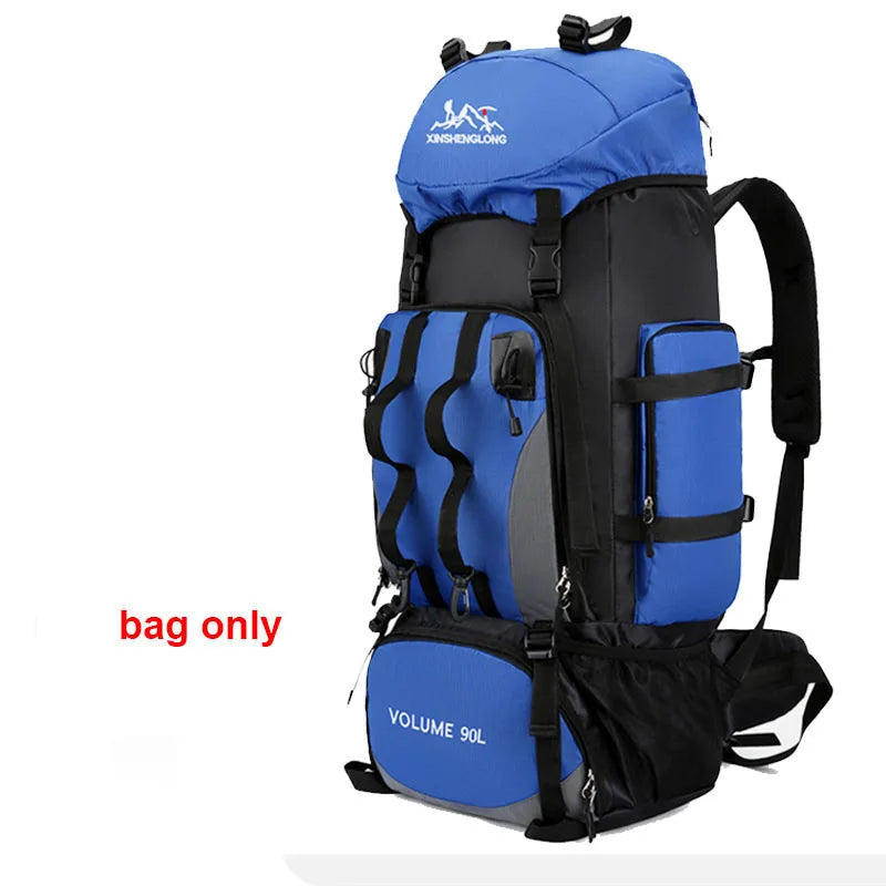 90L Waterproof Hiking Backpack – Large Capacity Trekking & Camping Rucksack