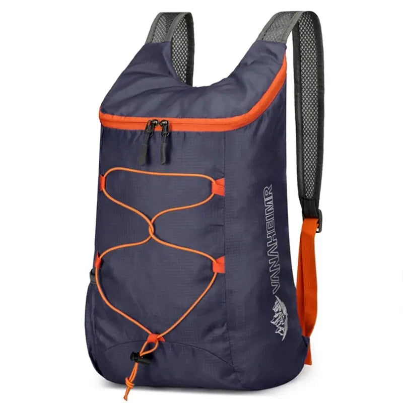 Multifunctional Folding Backpack – Lightweight Waterproof Nylon Sports Bag