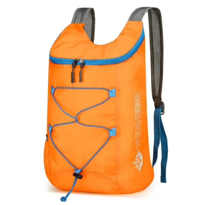 Multifunctional Folding Backpack – Lightweight Waterproof Nylon Sports Bag