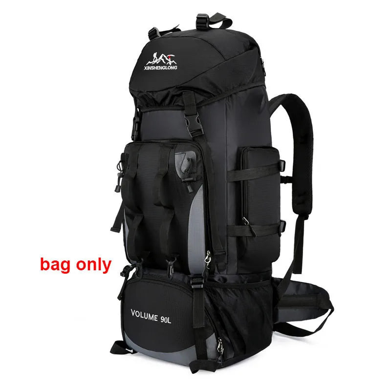 90L Waterproof Hiking Backpack – Large Capacity Trekking & Camping Rucksack
