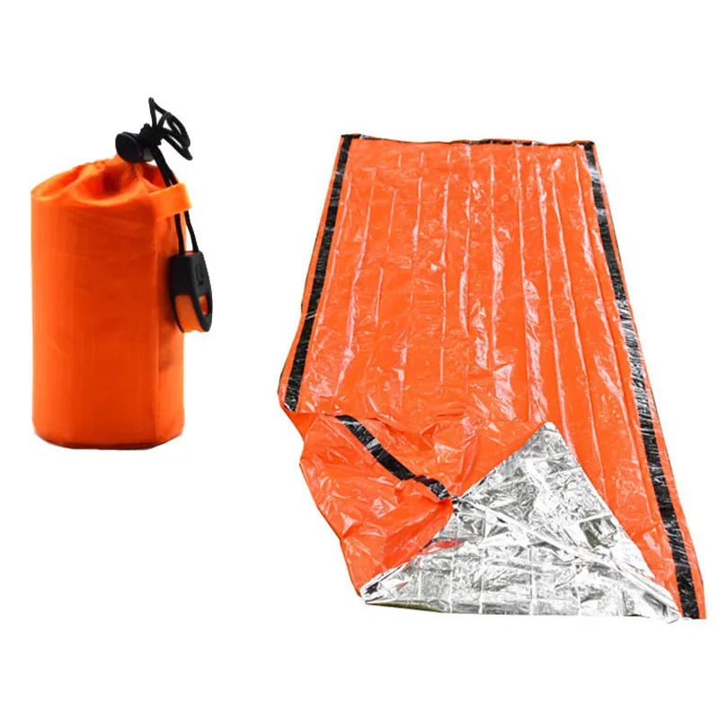 Portable Waterproof Emergency Sleeping Bag – Mylar Thermal Survival Sack