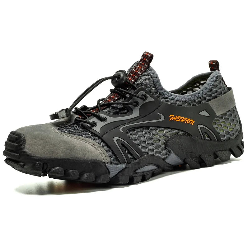 Outdoor  Anti-slip Wear-resistant Shoes for Men Hiking Jogging