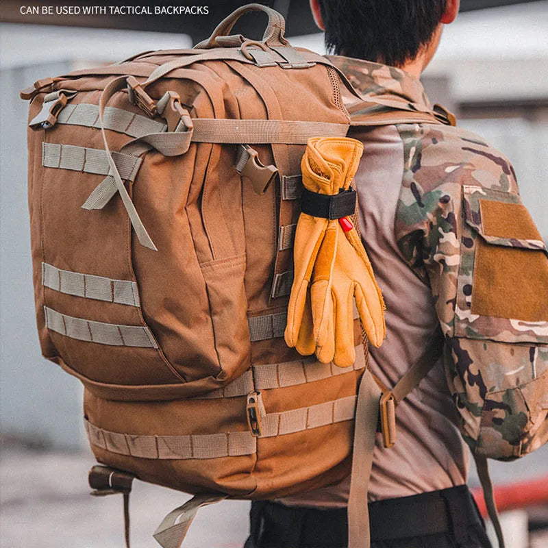 Multi-Purpose Nylon Glove & Gear Hook – Safety Clip for Outdoor Use