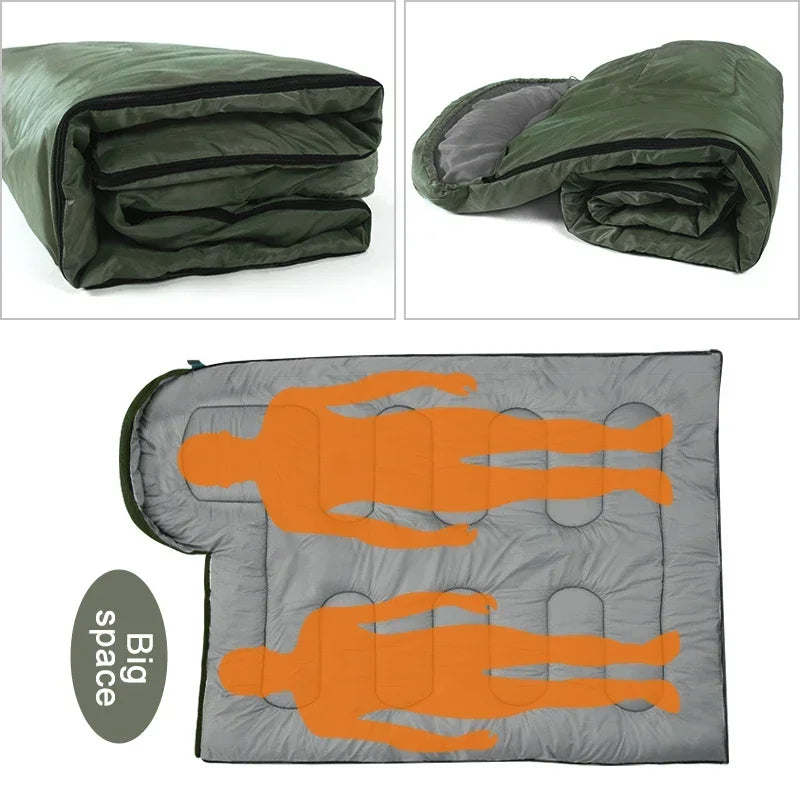 Ultralight Waterproof 4-Season Camping Sleeping Bag – Warm Backpacking Gear