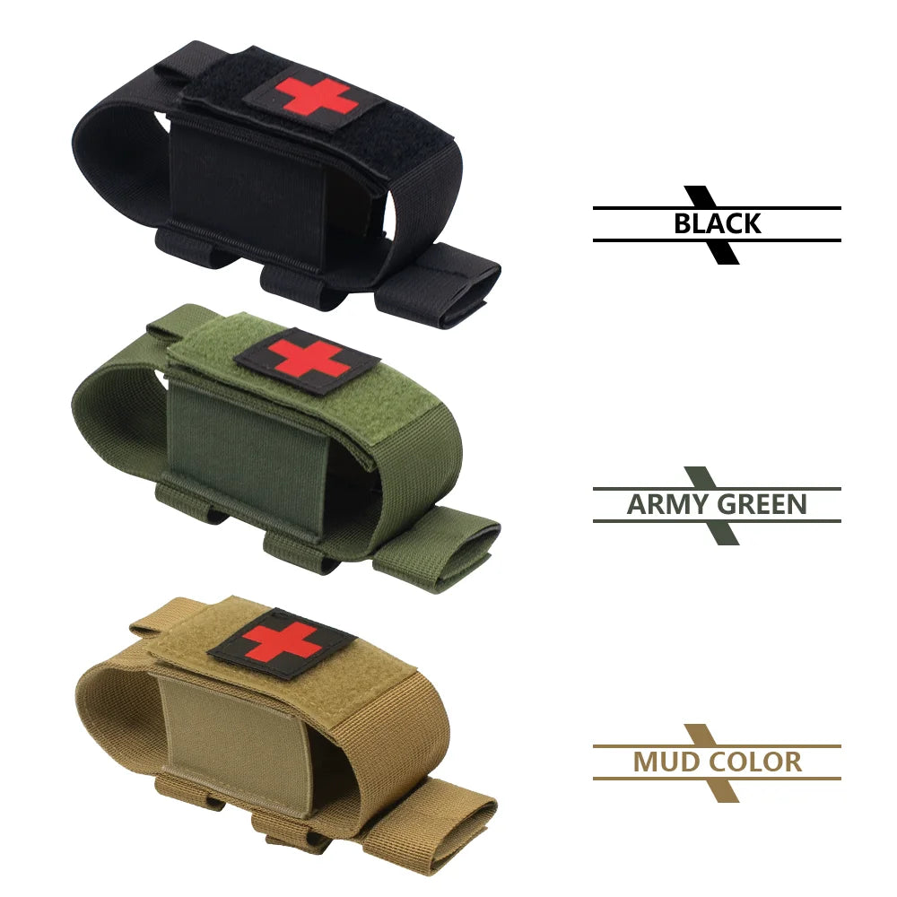 Outdoor Tourniquet & Scissors Pouch – Portable Hanging Accessory Bag