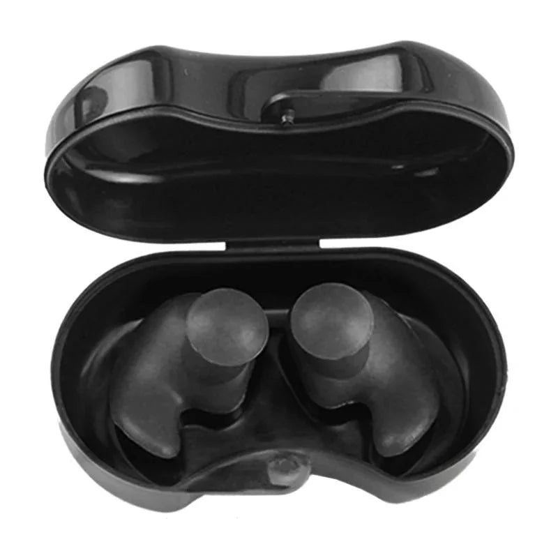 2PCS Silicone Swimming Earplugs – Reusable Waterproof Ear Protection