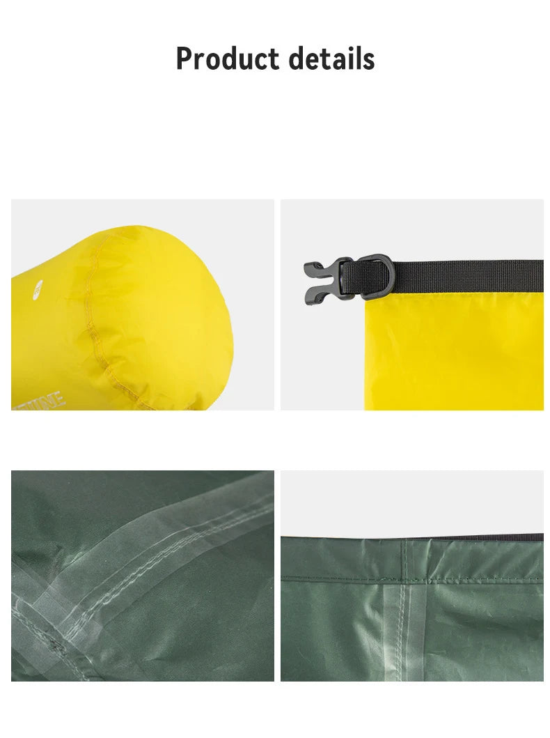 Waterproof Dry Bag – Ultralight Storage Sack for Kayaking, Rafting & Swimming (3–75L)
