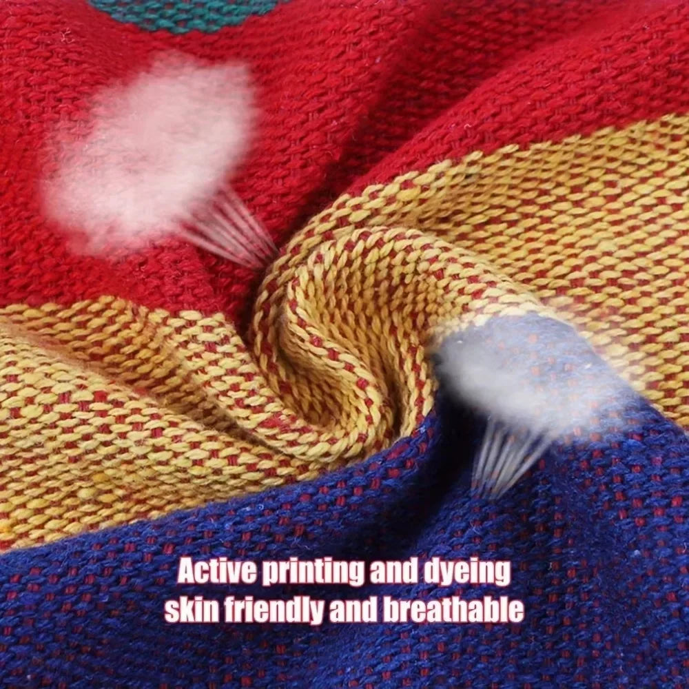 200KG Canvas Hammock Chair – Thick Swing Seat with Storage Bag