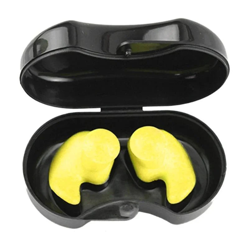2PCS Silicone Swimming Earplugs – Reusable Waterproof Ear Protection