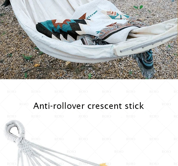 1-2 Person Portable Camping Hammock – Travel, Beach & Outdoor Hanging Bed