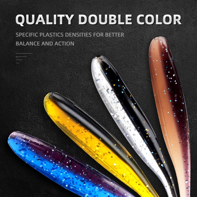 MEREDITH Easy Shiner Soft Fishing Lures – 50-100mm