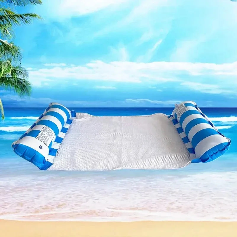 Inflatable Hammock Pool Float – Adult Water Lounger