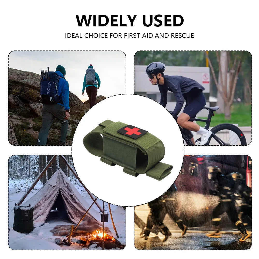 Outdoor Tourniquet & Scissors Pouch – Portable Hanging Accessory Bag