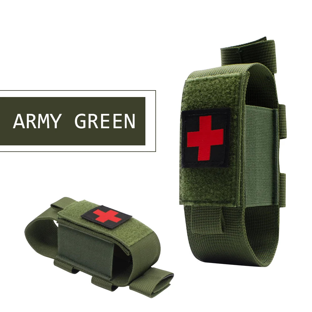 Outdoor Tourniquet & Scissors Pouch – Portable Hanging Accessory Bag