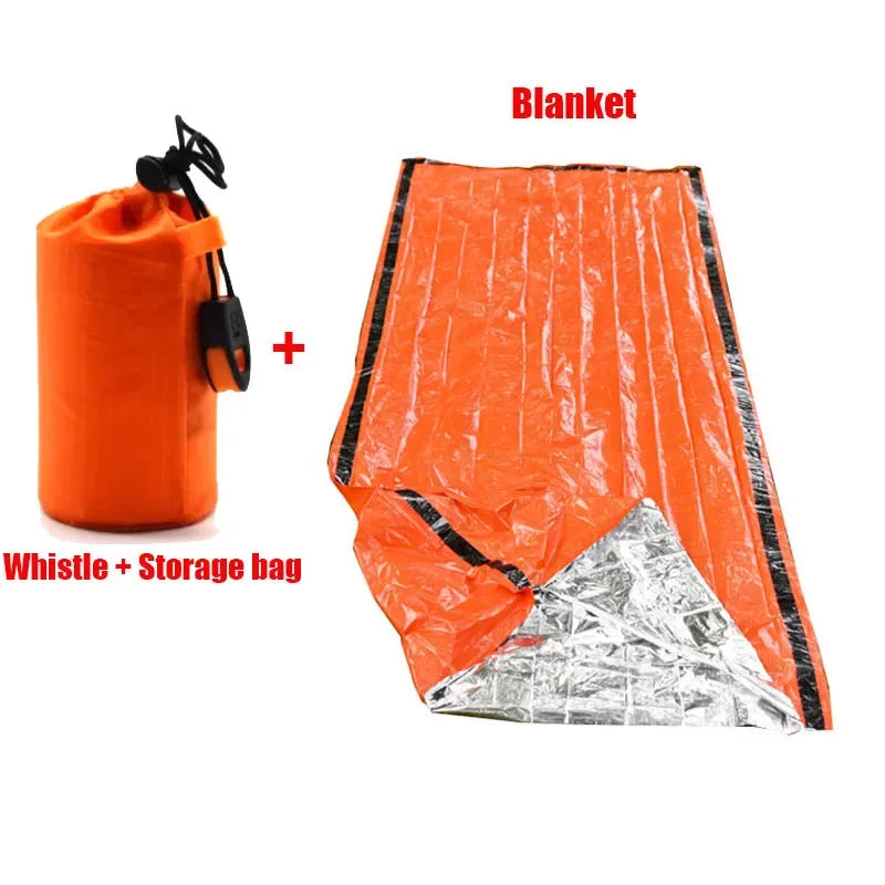 Portable Waterproof Emergency Sleeping Bag – Mylar Thermal Survival Sack