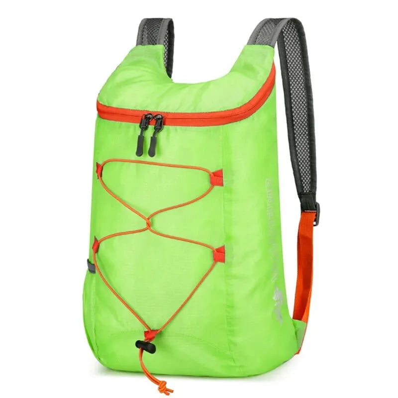 Multifunctional Folding Backpack – Lightweight Waterproof Nylon Sports Bag
