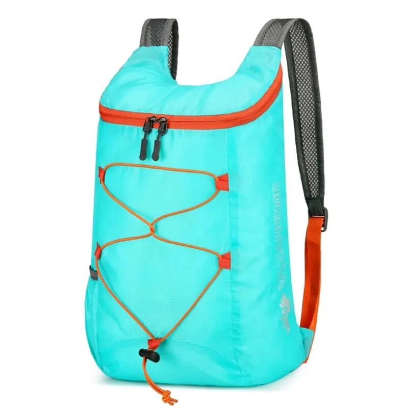 Multifunctional Folding Backpack – Lightweight Waterproof Nylon Sports Bag