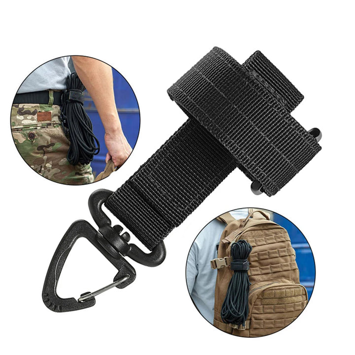 Multi-Purpose Nylon Glove & Gear Hook – Safety Clip for Outdoor Use